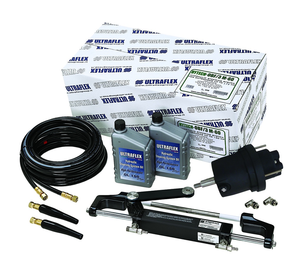 Hydrauliohjaus perämoottori max 175hv 43657A Hytech-OBF/1M-60