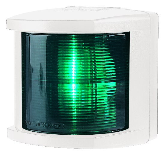 Kulkuvalo Vihreä 2984, valkoinen kuori, alle 20m