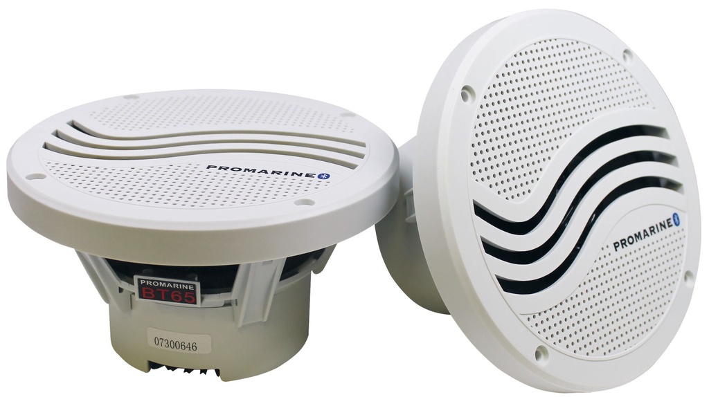 Kaiutin Bluetooth 6,5", valkoinen