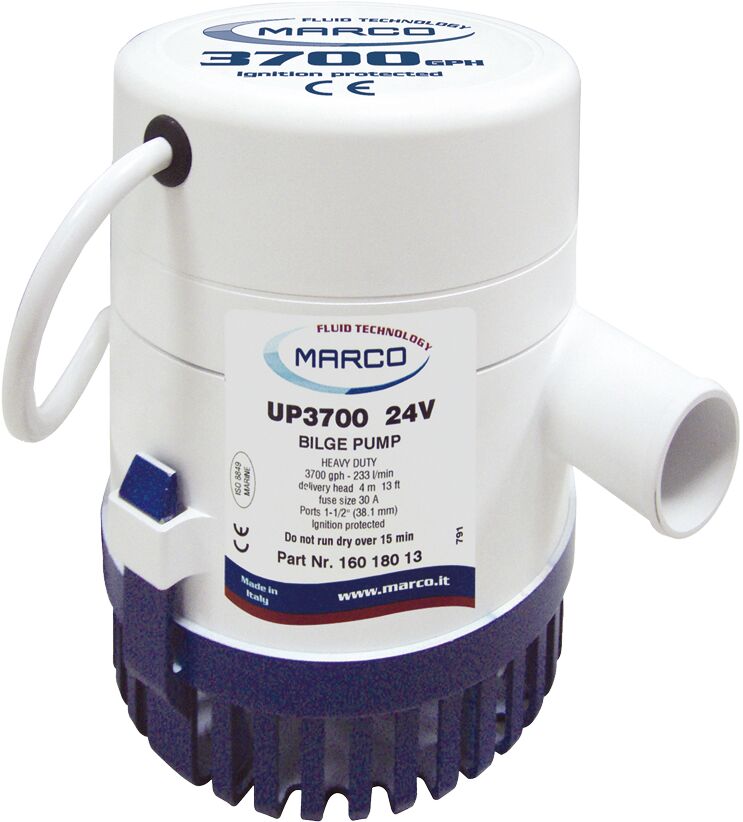 Pilssipumppu UP3700, 24V, 240L/min Marco