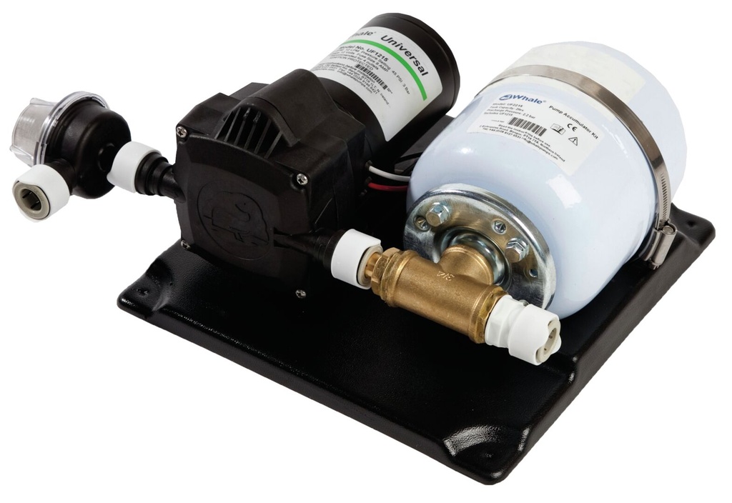 Painevesijärjestelmä Whale 11 L/min, 3 bar UF2215