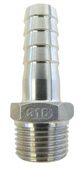 Letkuruuvike 3/4", 25 mm, AISI316