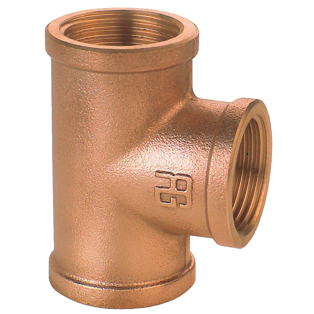 T-haara 3/4", pronssi