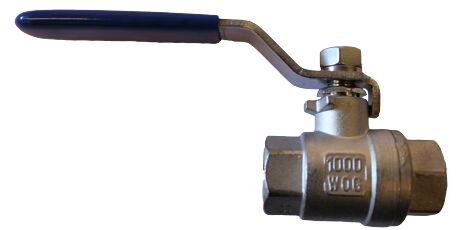 Kuulaventtiili 1 1/2″, AISI316