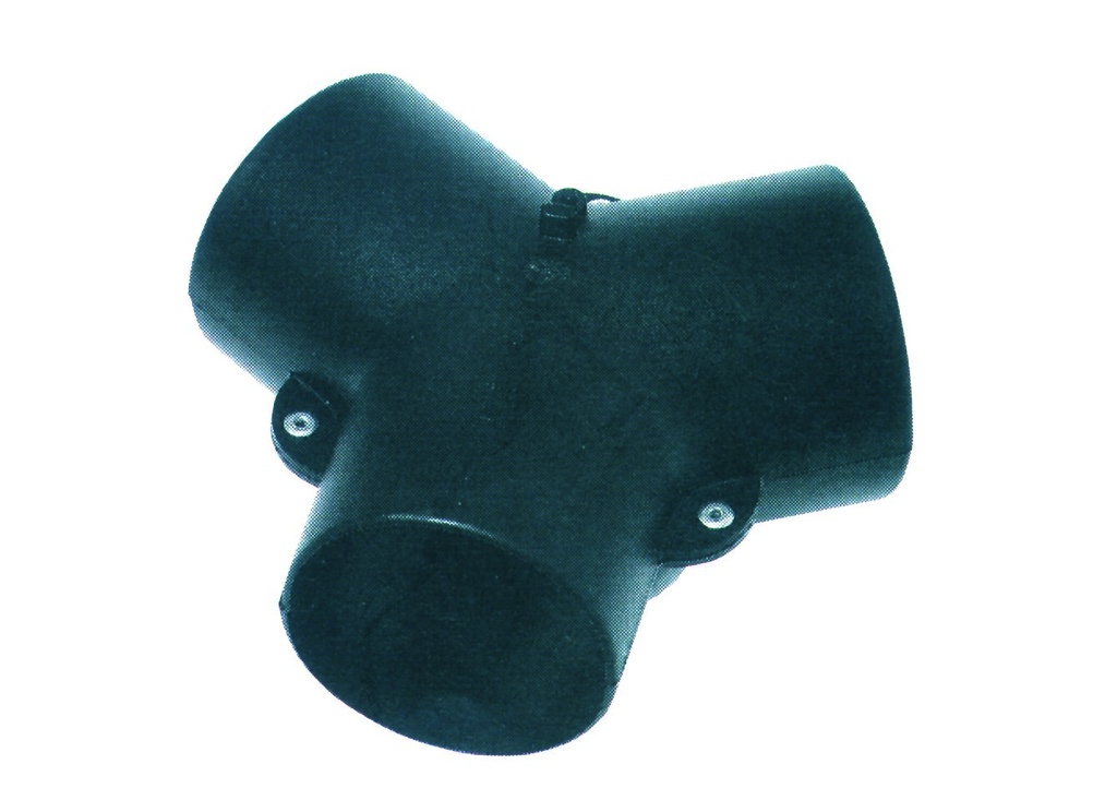 Y-hara 75 x 60/60 mm, musta