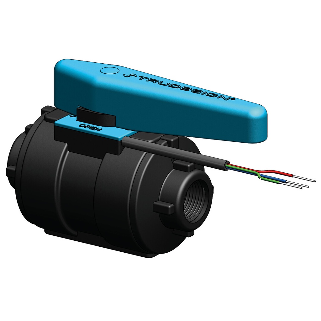 Kuulaventtiili antruilla 1/2", musta