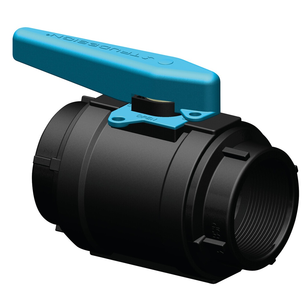 Kuulaventtiili BSP 2", 90553 musta
