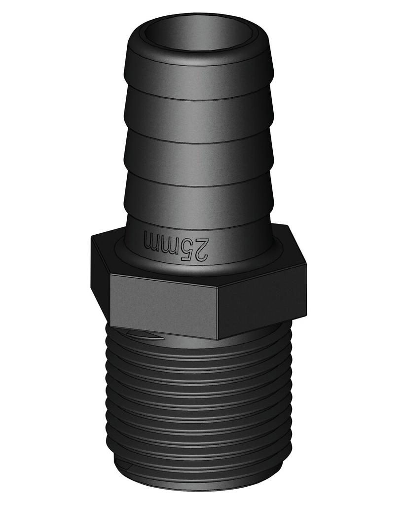 Letkuliitin 1", 25mm, 5090559