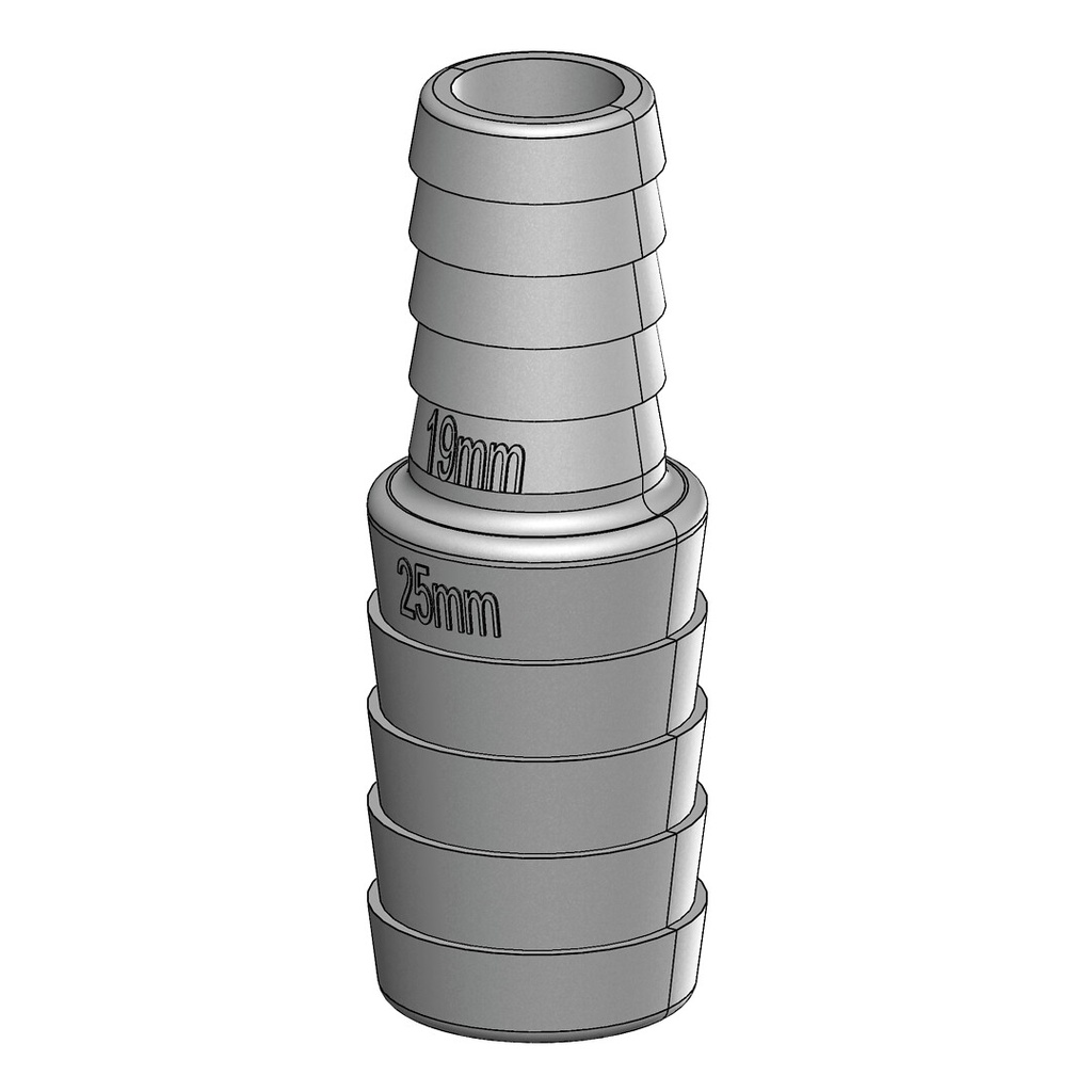 Supistusnippa 25-19 mm 