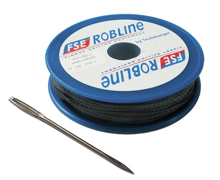 Sidontalankasetti, sis. neula ja 0,8mm vahattu sidontalanka 80m, valkoinen