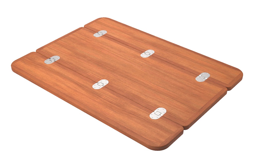 Pöytälevy Teak 60x90cm auki/31x90 sulj 641292