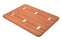 Pöytälevy Teak 60x90cm auki/31x90 sulj 641292