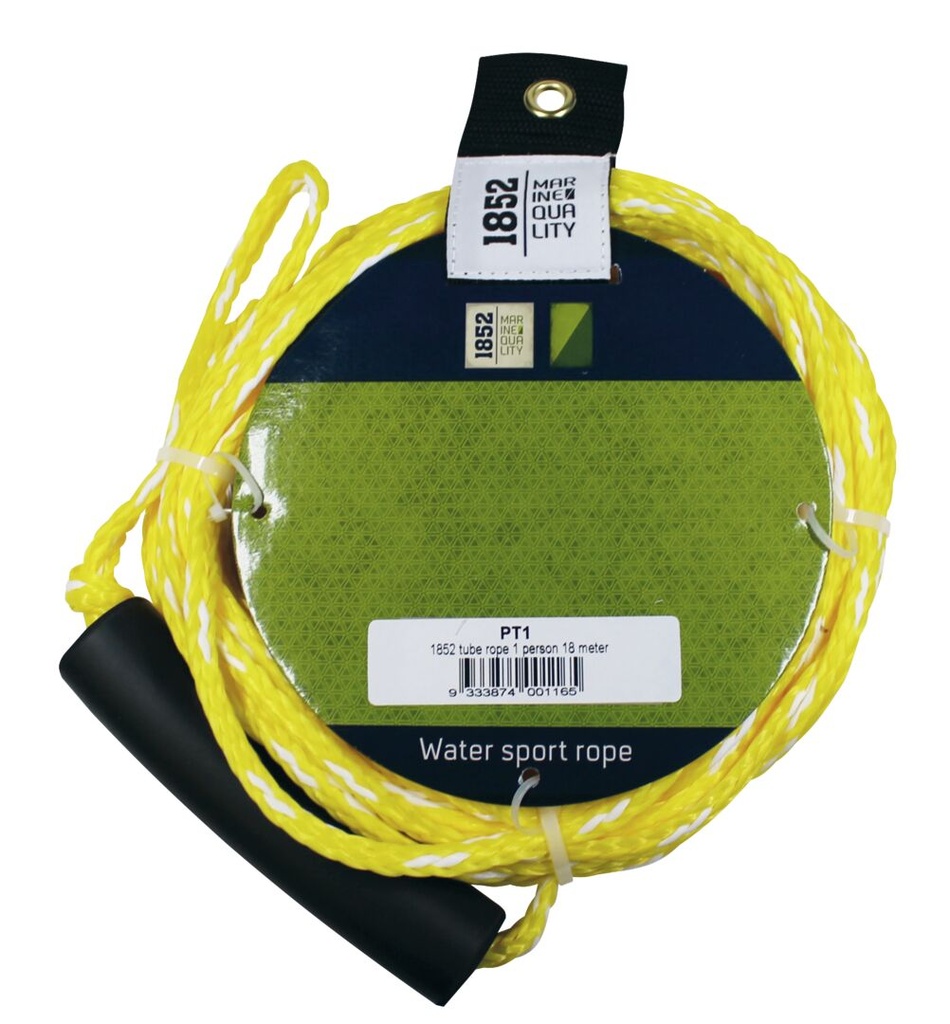 Yhden henkilön vetorengasköysi 18 m PT1