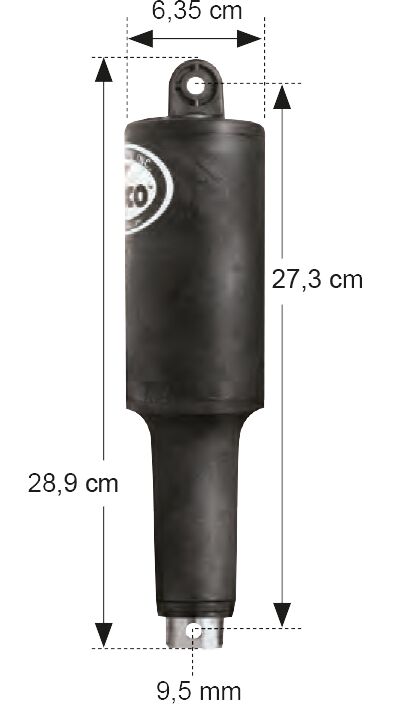 Lenco trimmisylinteri 101XD-7, 12V