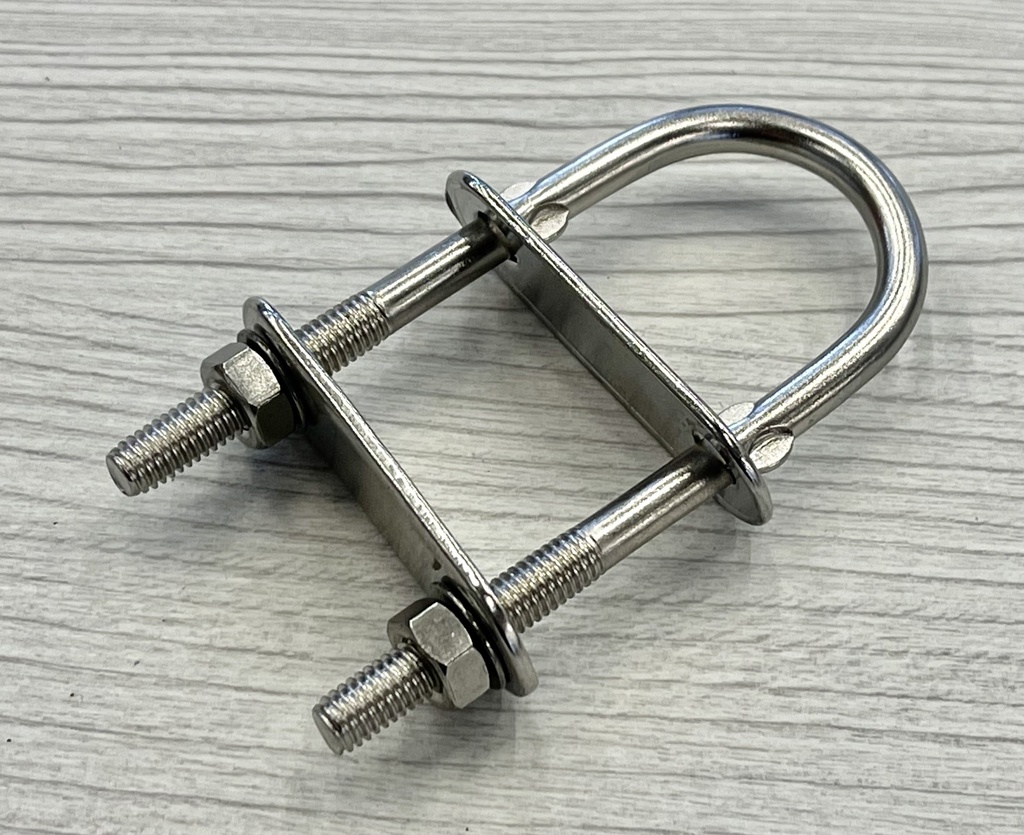 Trailerikoukku 6 mm, AISI316 