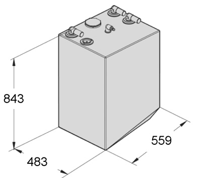 Sealand septitankki 189 L 