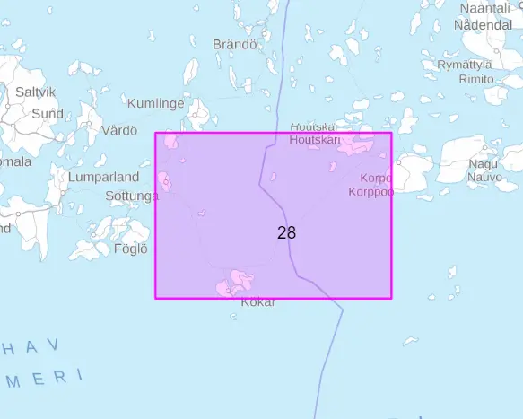 Rannikkokartta 28, Kihti 