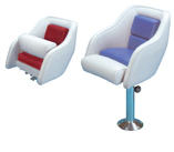 Flip-Up istuin sininen/harmaa 