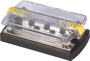 Kytkentäkisko 1/4", kannella 