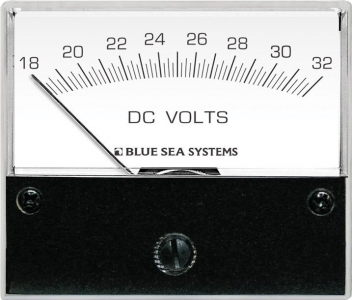 Analoginen mittari 18-32V DC 71 x 60 mm