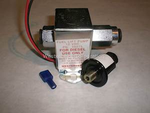Nostopumppu, diesel, 12V, Westerbeke 