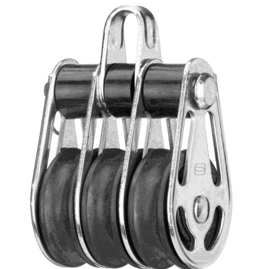 Ploki tripla 25 mm, 4 mm Sprenger