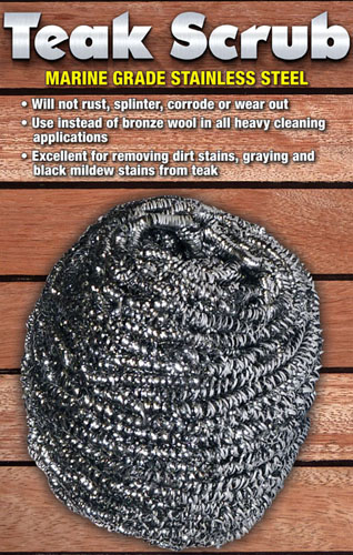 Teakin puhdistukerä. 