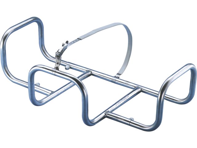 Pelastuslautan teline säädettävä