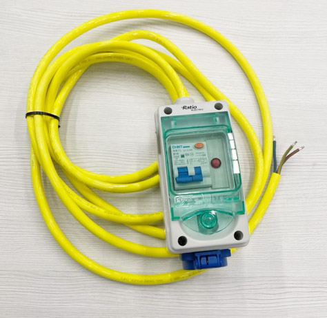 Maasähkörasia, vikavirtasuoja, 1 schuko 