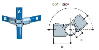 T-haara 19-7 (1 kpl), galvanoitu 