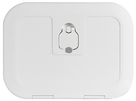 Huoltoluukku 380x280, valk. asennus. 310 x 210