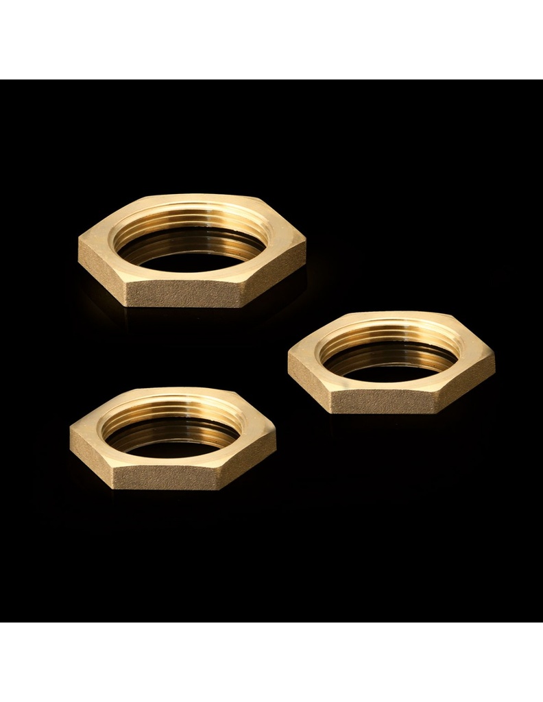 Mutteri putkikierre1 1/2, messinki 