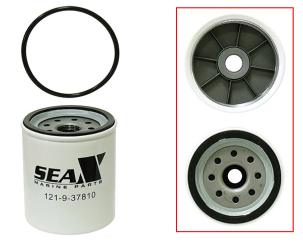 Polttoainesuodatin SeaX 10 Micron Honda, Mercury, Suzuki