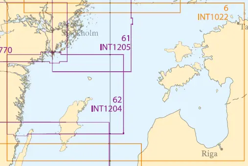 Översiktskort 6, Östersjön North 