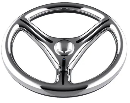 Ohjauspyörä CAPTIVA 350mm, lämmitettävä