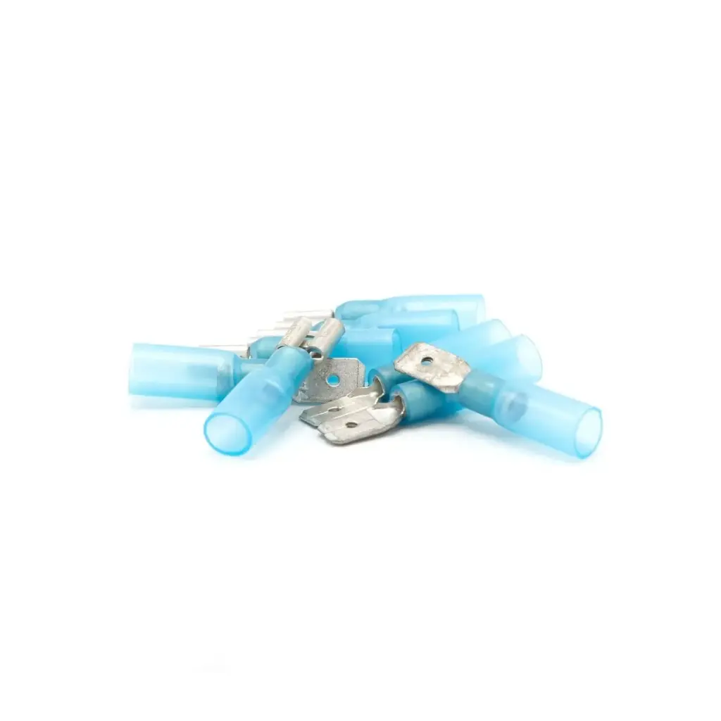 Lattaliitin uros 1,5–2,5 mm², sininen, 6,3 mm, 10 kpl