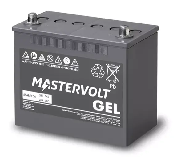 GEL-akku 12V/55Ah, Mastervolt MVG