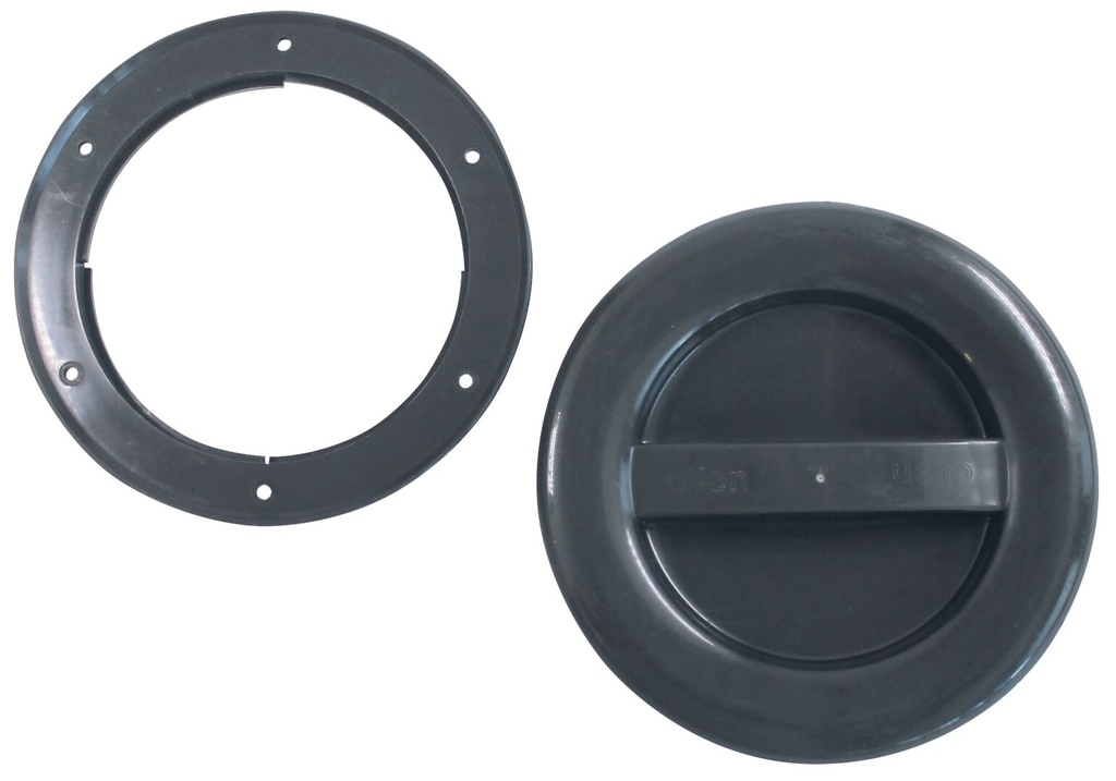 Tarkistusluukku 200mm, A.537, musta 