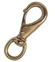Karbiinihaka leikarilla 94mm, pronssi