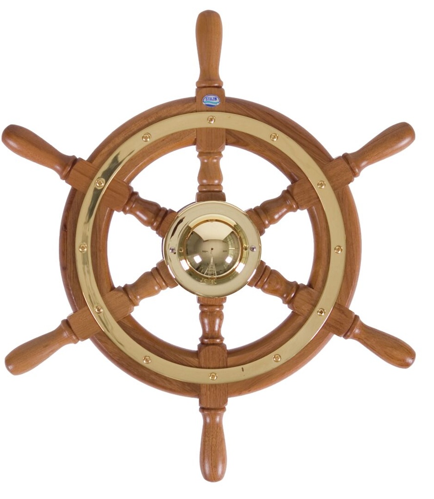 Ohjauspyörä teak, 350 mm 