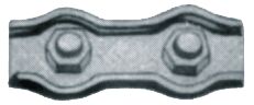 Vaijerilukko 5 mm galv 