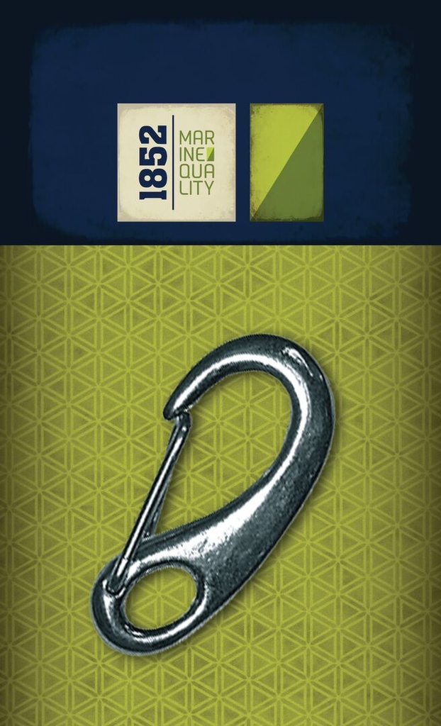 Karbiinihaka 70mm, AISI 316 