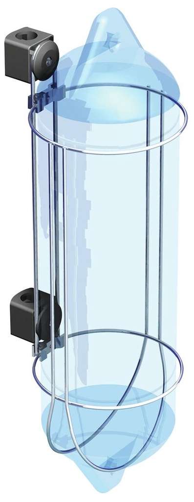 Lepuuttajan kori, 150 mm 