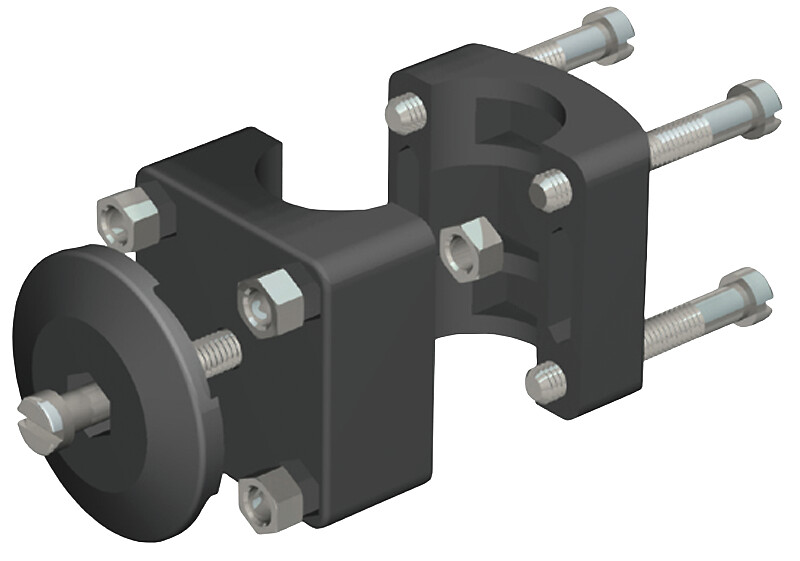 Kaidekiinnike 30 mm swivel 19402.30