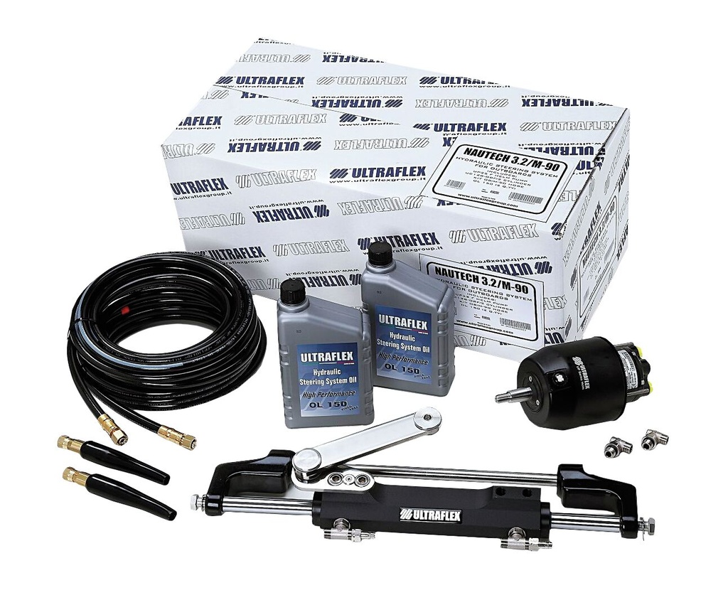 Hydrauliohjaus perämoottori max 300 hv 42193C Nautech 3.1/M-90