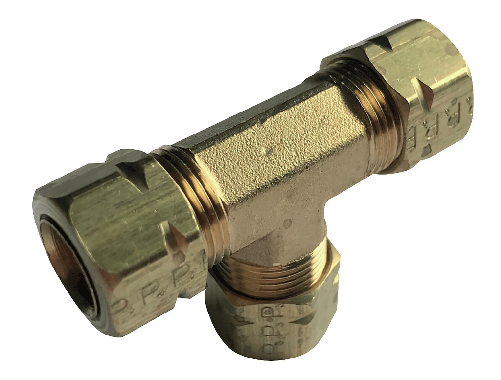 "T-Liitin 3/8"" Putkelle" 39502V