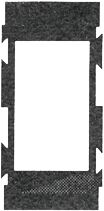 Paneelin Välikehys 34 x 58 mm 