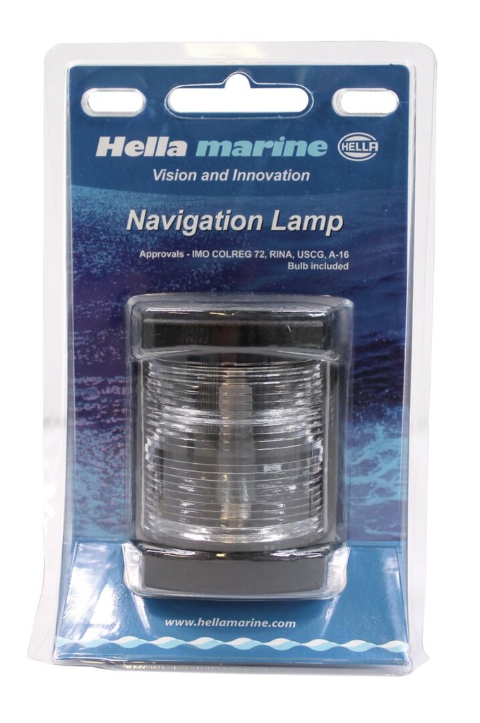 Kulkuvalo Hella 3562 Masto, musta runko 