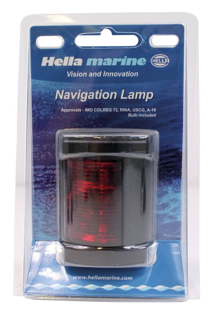 Kulkuvalo 3562-035 punainen musta runko 