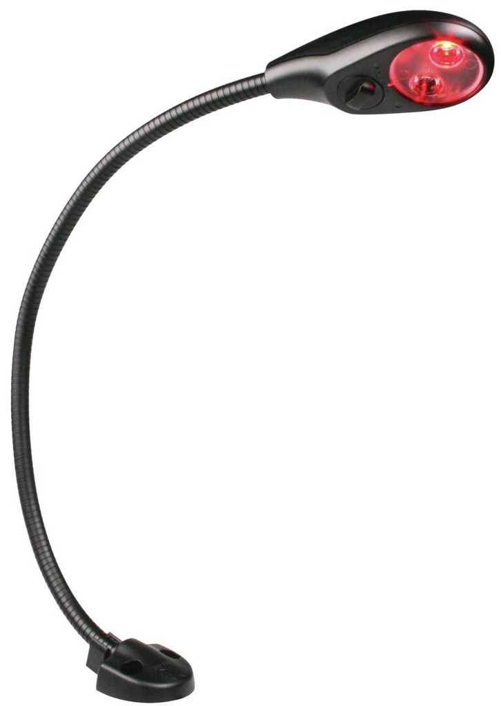 Karttavalo 400mm, LED pun/valk, musta kuori 2JA 343 720-622, Hella